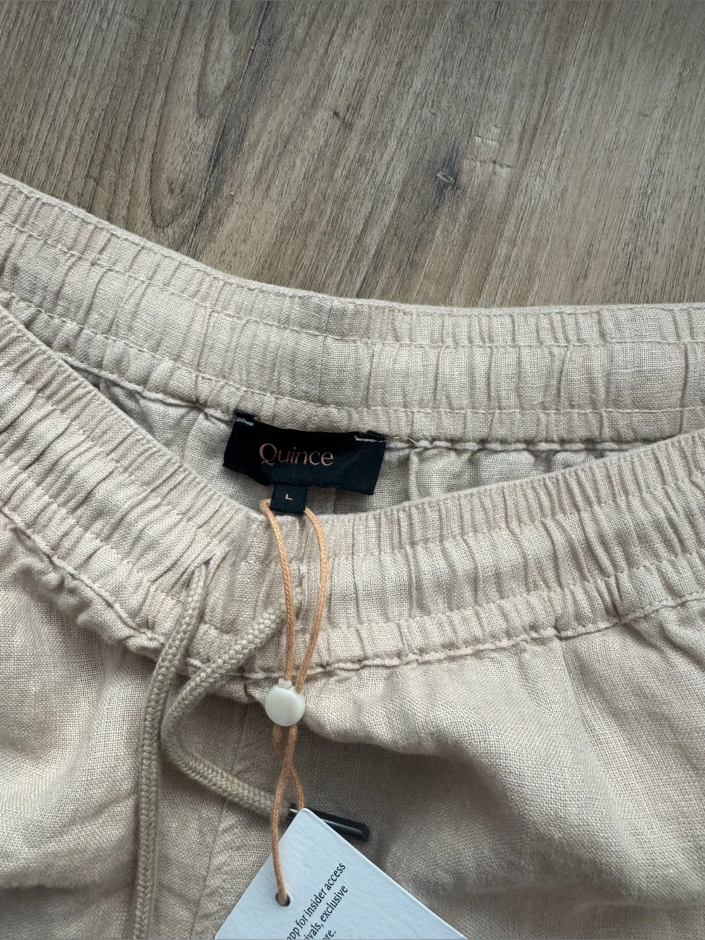 NWT Quince Men’s Linen Shorts